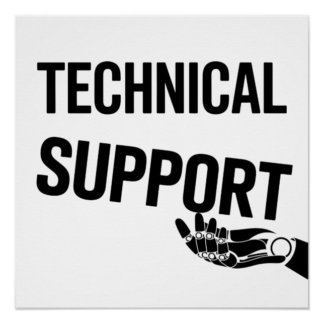 PÔSTER TECHNICAL SUPPORT (Frente)