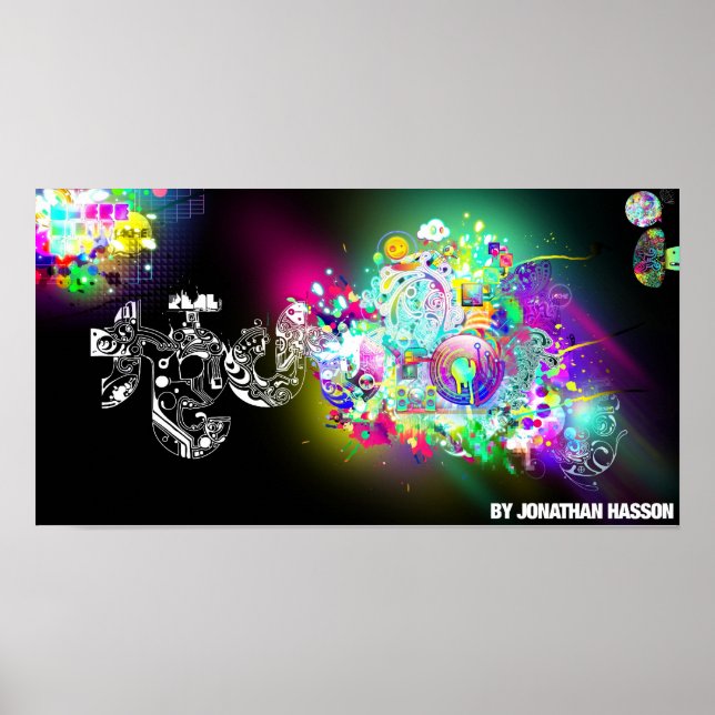 Poster Techno (Frente)