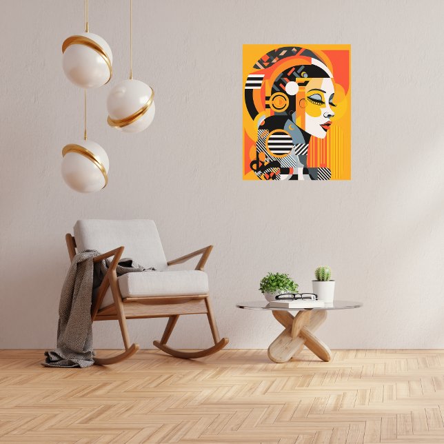 Poster Techno-Fusion: Inspiração Antiga, Design moderno (Criador carregado)