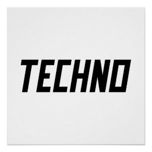 Pôster TECHNO Music