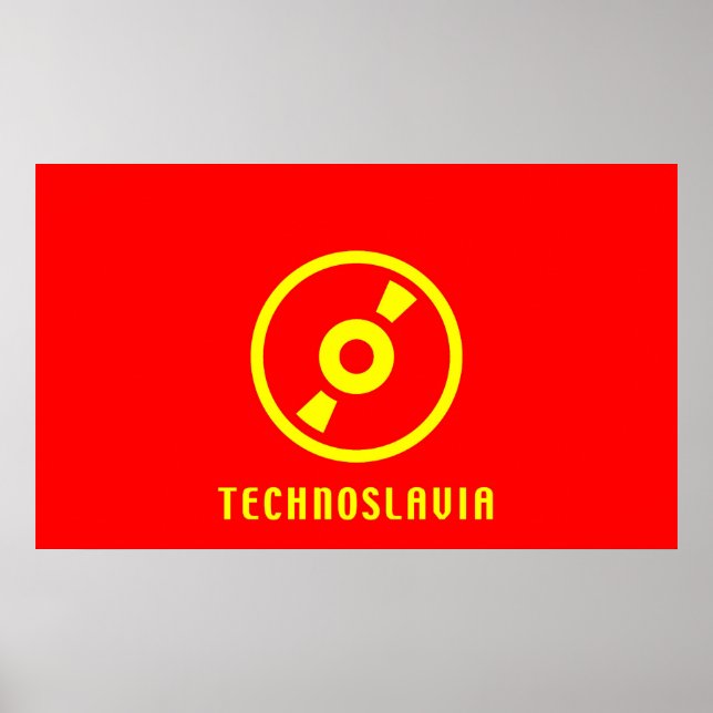 Pôster Technoslavia (Frente)