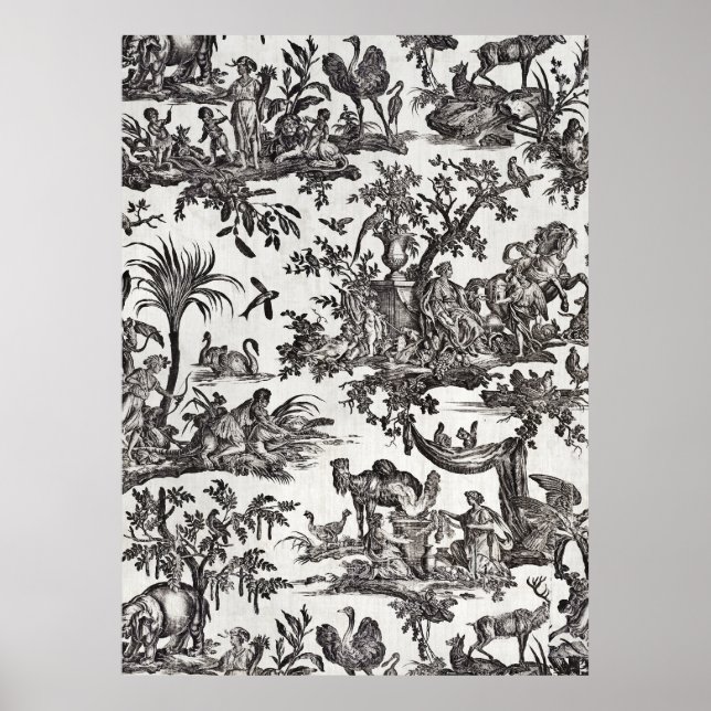 Poster Tecido impresso (Frente)