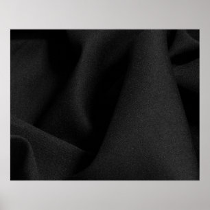 Poster Tecido preto