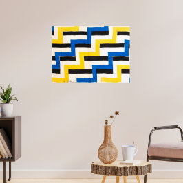 Poster Tecido simultâneo | Sonia Delaunay |