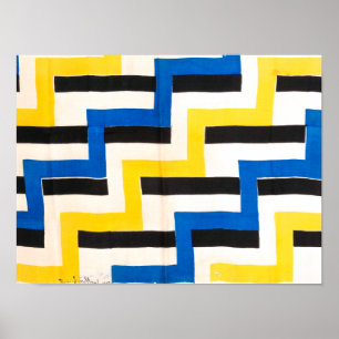 Poster Tecido Simultâneo Sonia Delaunay
