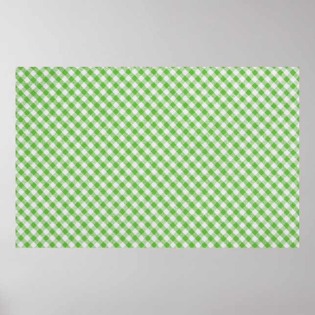 Poster Tecido verde fechado, textura da mesa (Frente)