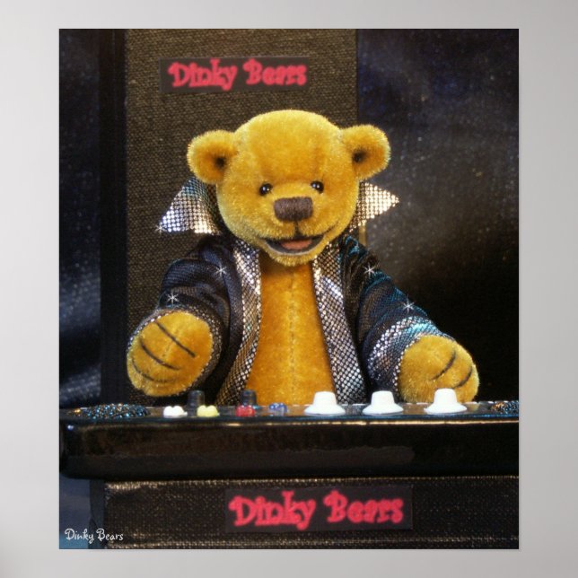Pôster Teclado Dinky Bears (Frente)