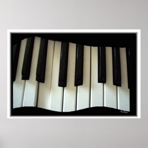 Pôster Teclado em movimento