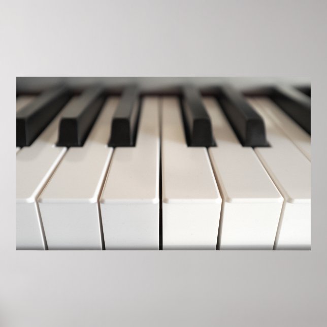 Poster Teclado para piano digital (Frente)