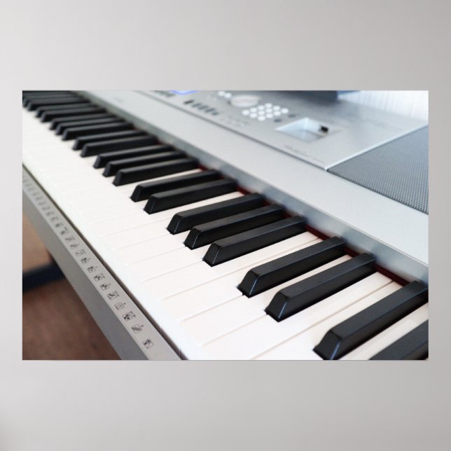 Poster Teclado para piano digital (Frente)