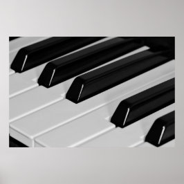 Poster Teclado Piano