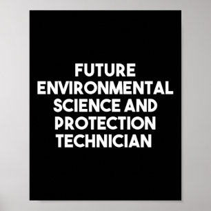 Poster Técnico de Ciência e Proteção Ambiental Futuro