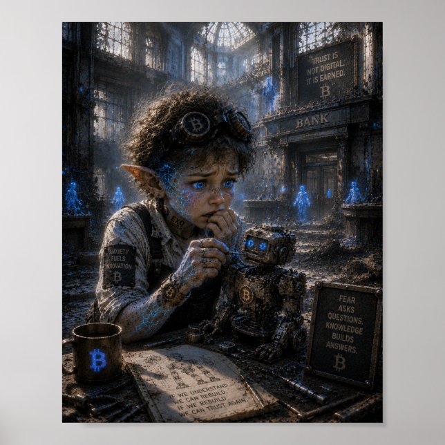 Poster Técnico de Excitação / Robótica / Banco (Frente)
