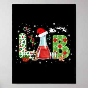 Poster Técnico de Laboratório de Natal Laboratório Ciênci