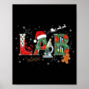 Poster Técnico de Laboratório de Natal Laboratório Ciênci
