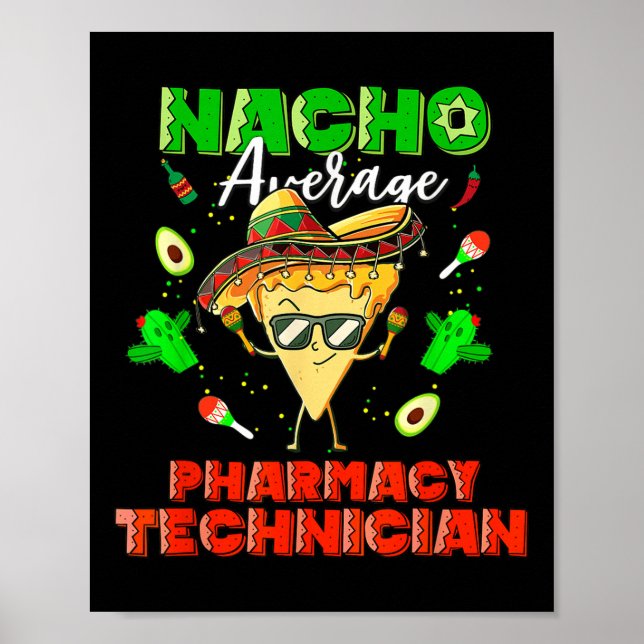 Poster Técnico Farmático Médio Nacho Mexicano (Frente)
