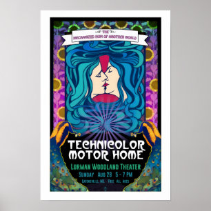 Poster Tecnicolor Motor Home Woodland Kiss
