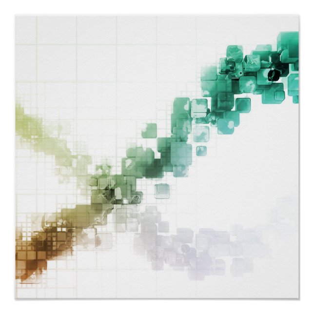 Pôster Tecnologia Big Data Visualization Analytics (Frente)