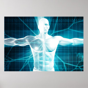 Pôster Tecnologia Biotech da biotecnologia ou da biologia