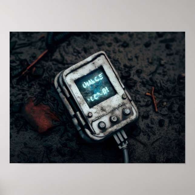 Poster Tecnologia de alienígena (Frente)