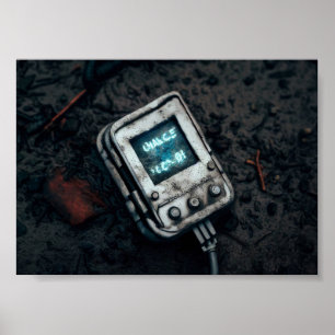 Poster Tecnologia de alienígena