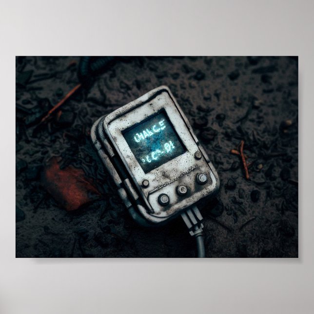 Poster Tecnologia de alienígena (Frente)