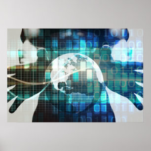 Pôster Tecnologia e inovação disruptivas no novo mercad