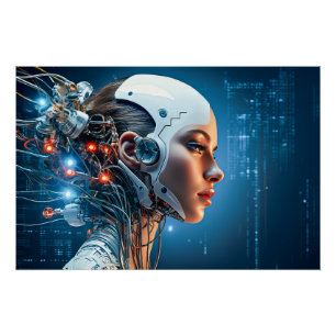 Pôster Tecnologia futurística