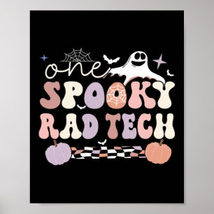 Poster Tecnologia Rad de Halloween de Radiologia Spooky R