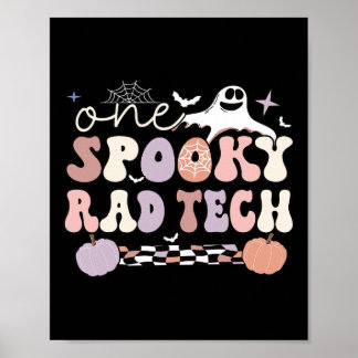 Poster Tecnologia Rad de Halloween de Radiologia Spooky R