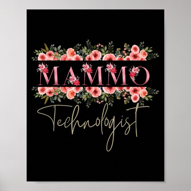 Poster Tecnólogo de Mamografia  (Frente)