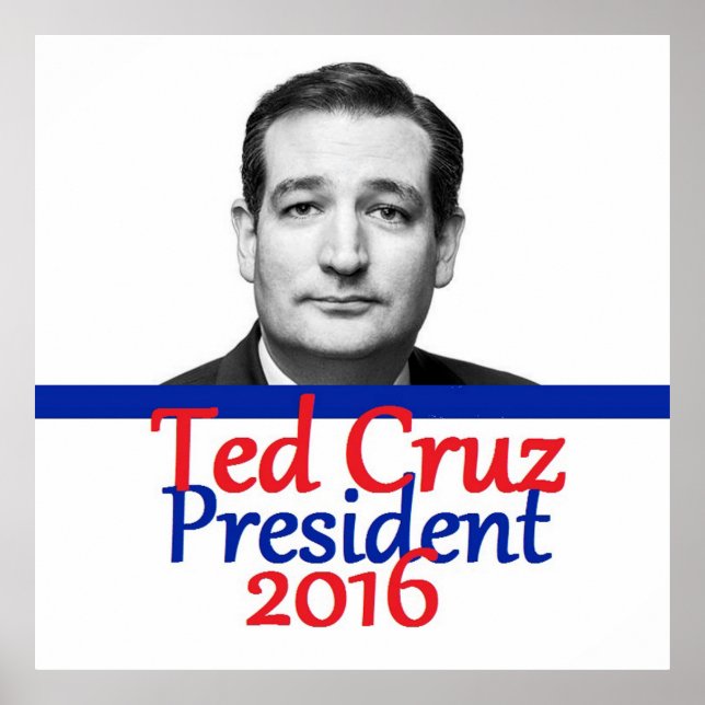 Poster Ted Cruz 2016 (Frente)