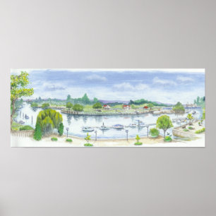 Pôster Teddington Lock