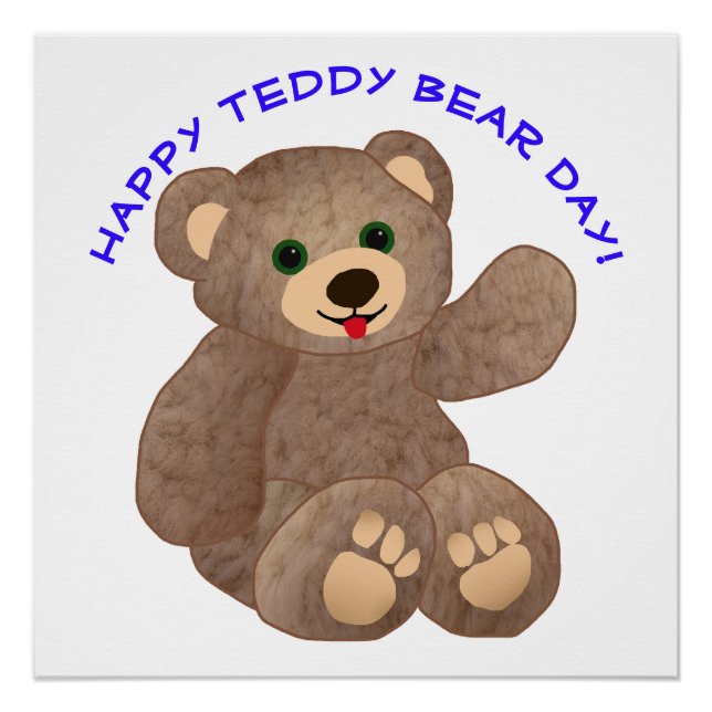 Pôster Teddy Bear Day (Frente)