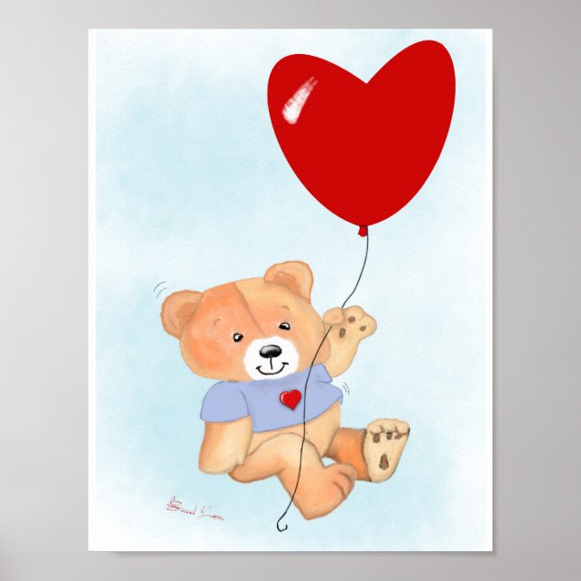 Poster Teddy Bear Wall Art (Frente)
