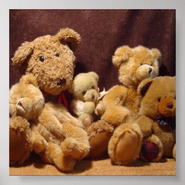 Pôster Teddy Bears (Frente)
