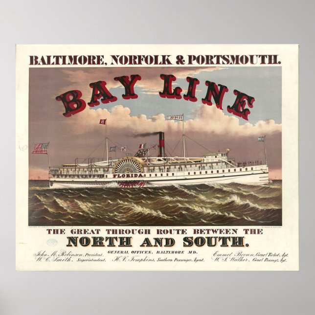 Pôster TEE Ahoy (Frente)