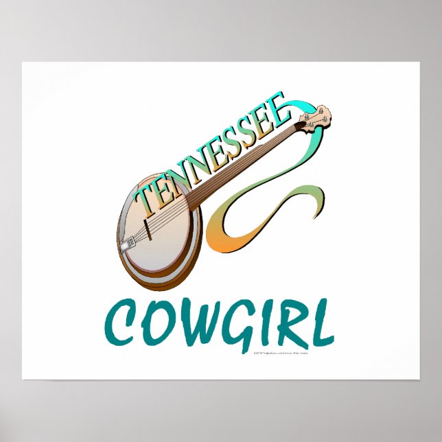 Pôster TEE Cowgirl (Frente)