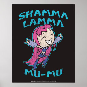 Pôster Teen Titans Go!   Incêndio "Shamma Lamma Mu-Mu"