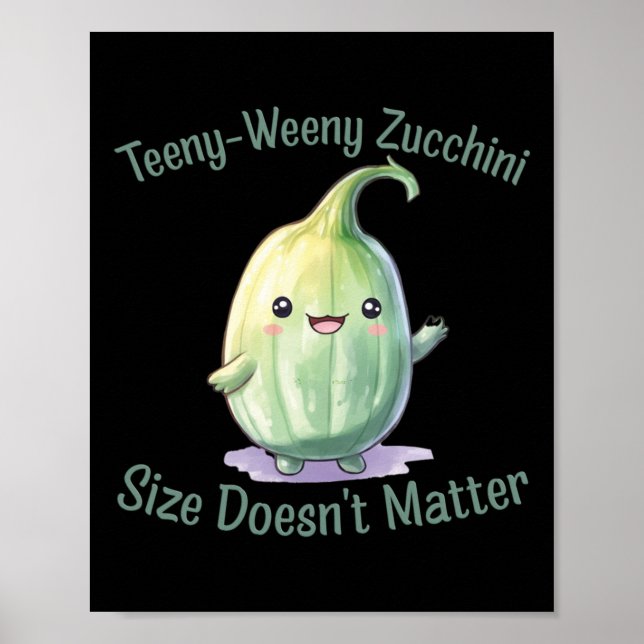 Poster Teeny-weeny Zucchini (Frente)