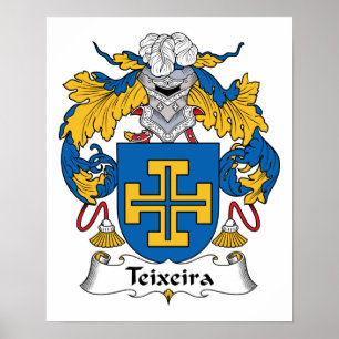 Poster Teixeira Family Crest