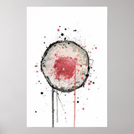 Poster Tekkamaki Tuna Sushi Roll