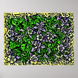 Pôster Tela colorida do Colorado