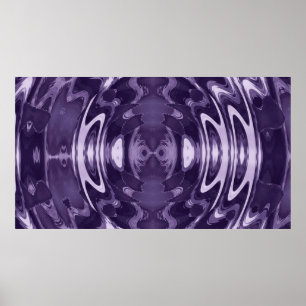 Poster Tela Envolvida em Fantasia Roxa