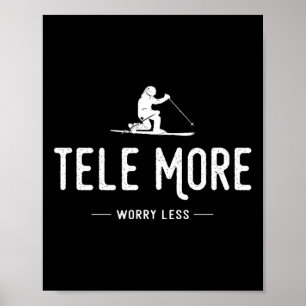 Poster Tele Mais Preocupado Menos