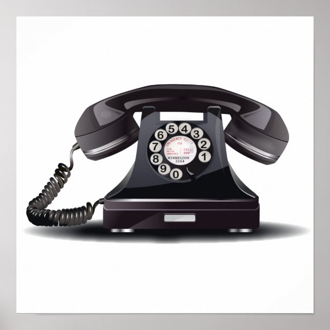 Pôster Telefone (Frente)