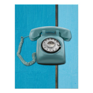 Pôster Telefone Rotativo