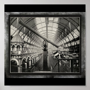 Pôster Telescópio do Justo-Excelente dos Poster-Mundos