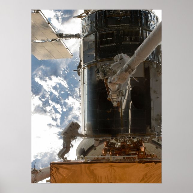 Poster Telescópio espacial Hubble (Frente)