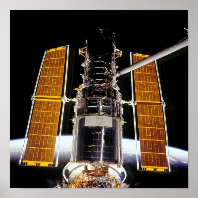 Poster Telescópio espacial Hubble (Frente)